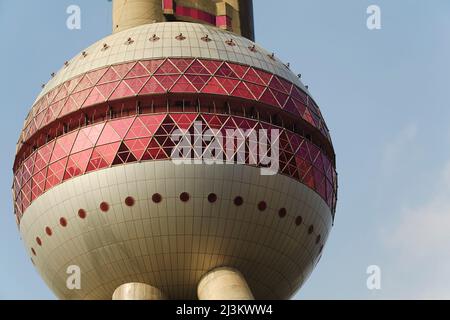 Lujiazui, Pudong, Shanghai, Chine. ; Lujiazui, Pudong, Shanghai, Chine. Banque D'Images