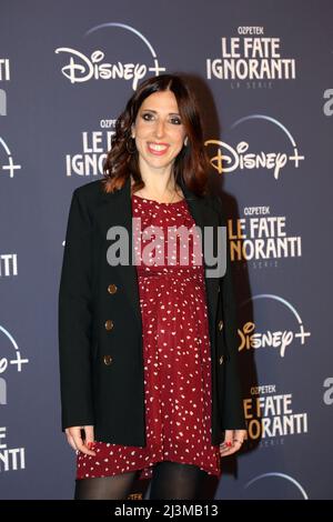 Rome, Italie. 08th avril 2022. Giulia Greco participe à la photocall de la série télévisée "le destin Ignoranti" au St. Regis Grandhotel le 08 avril 2022 à Rome, Italie. (Photo de Gennaro Leonardi/Pacific Press) Credit: Pacific Press Media production Corp./Alay Live News Banque D'Images