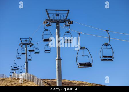 Centre de ski de Glenshee, dans les Highlands écossais Banque D'Images