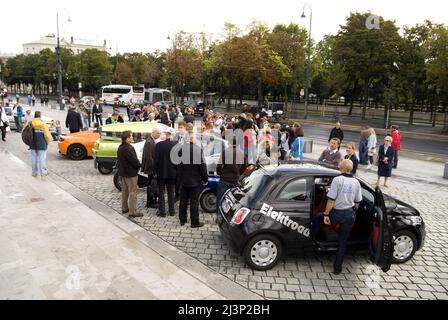 Vienne, Autriche. 28 août 2010. COURSE ZÉRO 2010 : sans émission dans le monde en 80 jours Banque D'Images