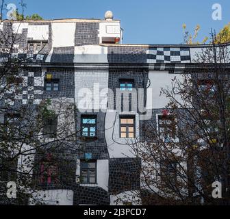 Kunst Haus - Musée Hundertwasser - Vienne, Autriche Banque D'Images