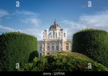 Place Maria Theresa (Maria Theresien Platz) - Vienne, Autriche Banque D'Images