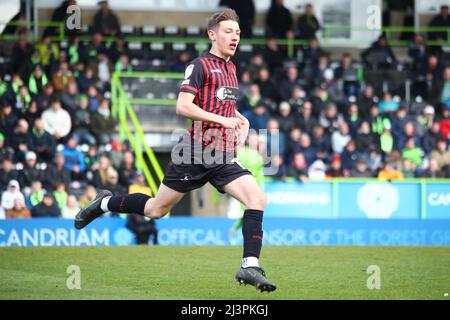 NAILSWORTH, ROYAUME-UNI. AVR 9th Joe Gray de Hartlepool United photographié lors du match de la Sky Bet League 2 entre Forest Green Rovers et Hartlepool United au New Lawn, Nailsworth, samedi 9th avril 2022. (Crédit : Kieran Riley | INFORMATIONS MI) crédit : INFORMATIONS MI et sport /Actualités Alay Live Banque D'Images