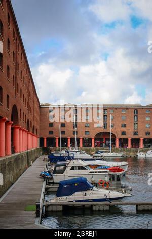 Albert Dock, Liverpool Banque D'Images