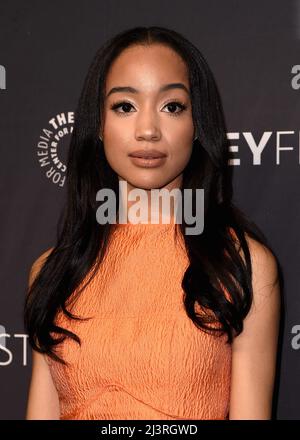 Erinn Westbrook marche sur le tapis rouge à PaleyFest LA, Etats-Unis. , . (Photo de Scott Kirkland/Sipa USA) crédit: SIPA USA/Alay Live News Banque D'Images