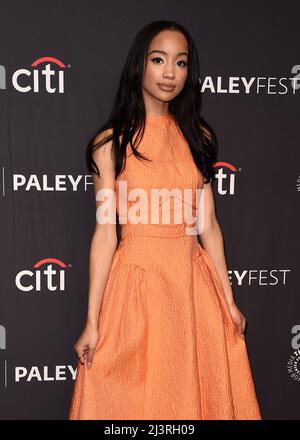 Erinn Westbrook marche sur le tapis rouge à PaleyFest LA, Etats-Unis. , . (Photo de Scott Kirkland/Sipa USA) crédit: SIPA USA/Alay Live News Banque D'Images