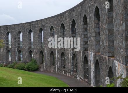 McCaig's Tower - une folie à Oban, en Écosse Banque D'Images