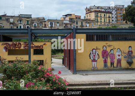 Naples, Italie 28/05/2013: Parc San Gennaro, Rione Sanità. ©Andrea Sabbadini Banque D'Images