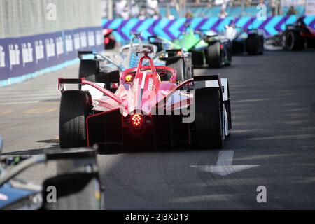 Rome, Italie. 10th avril 2022. Rome, Italie - 10,04 2022: ABB FORMULE E, FIA WORLD CHAMPIONSHIP 2022 ROME E-PRIX COURSE à EUR Rome le 2022 avril crédit: Independent photo Agency/Alay Live News Banque D'Images