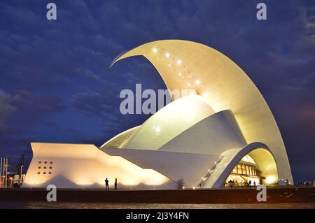 Auditorio de T n rife architecture moderne et historique illumin e