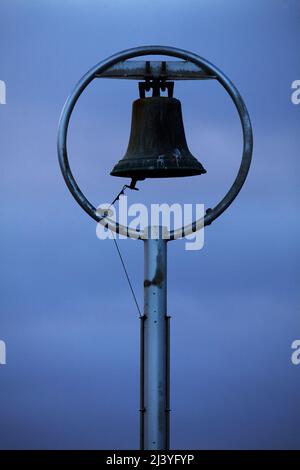 Shark Bell at Dawn, St clair Beach, Dunedin, South Island, Nouvelle-Zélande Banque D'Images