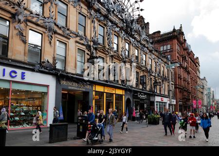 Princes Square dans Buchanan Street à Glasgow, Écosse Banque D'Images