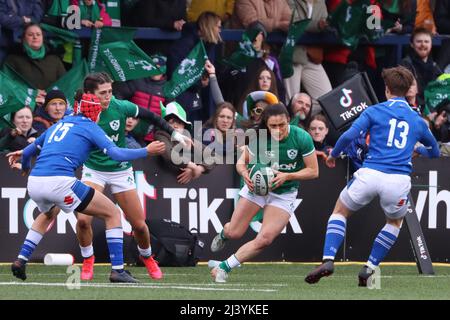 10th avril 2022, Cork, Irlande - Womens six Nations : Irlande 29 - Italie 8. Banque D'Images