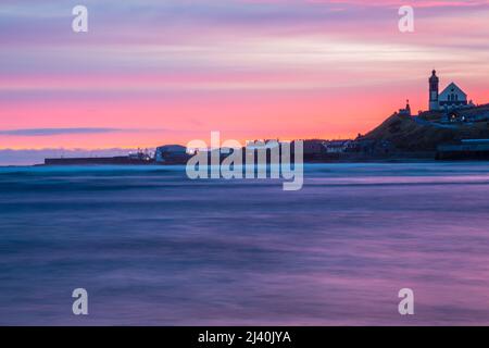 estuaire de banff donnant sur macduff aberdeenshire ecosse. Banque D'Images