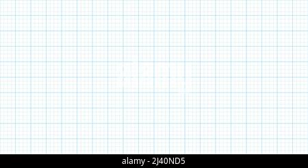 Motif sans couture en papier carré pour carnet d'école. Grille papier millimétrique. Graphique 4 x 4 par pouce. Bloc-notes pour l'écriture de hiéroglyphes. Contour modifiable Illustration de Vecteur