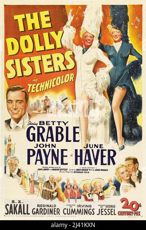 BETTY GRABLE dans LES DOLLY SŒURS (1945), dirigée par IRVING CUMMINGS. Crédit: 20th CENTURY FOX / Album Banque D'Images