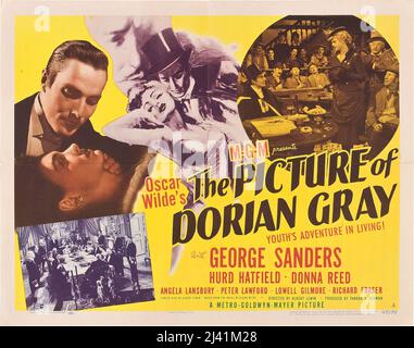 GEORGE SANDERS DANS LA PHOTO DE DORIAN GRAY (1945), RÉALISÉ PAR ALBERT LEWIN. Crédit: M.G.M. / Album Banque D'Images