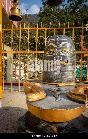 dieu hindou seigneur Shiva linga de l'image d'angle différent est pris à haridwar uttrakhet inde le 23 22 février. Banque D'Images