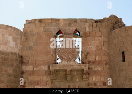 Forteresse d'Aqaba Banque D'Images