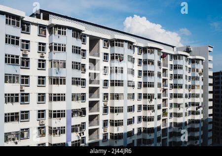 Appartements de logements publics à Singapour Banque D'Images