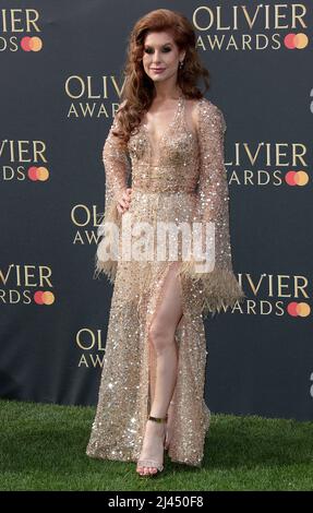 10 avril 2022 - Londres, Angleterre, Royaume-Uni - Cassidy Janson participant aux Olivier Awards 2022, Royal Albert Hall Banque D'Images