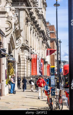 Autour de Londres West End y compris Bond Street Banque D'Images