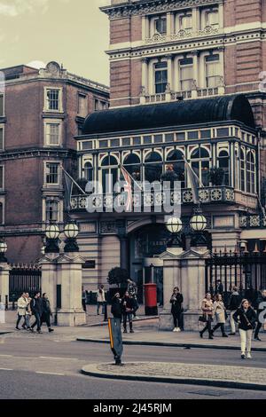 Autour de Londres West End y compris Bond Street Banque D'Images