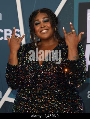 Nashville, Tennessee, États-Unis. 11th avril 2022. Aux arrivées des 2022 CMT (Country Music Television) Music Awards - arrivées, Nashville Municipal Auditorium, Nashville, TN le 11 avril 2022. Crédit : MORA/Everett Collection/Alay Live News Banque D'Images