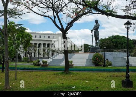 Manille, Philippines - Mars 2022 : façade du Musée national d'anthropologie le 27 mars 2022 à Manille, Philippines. Banque D'Images