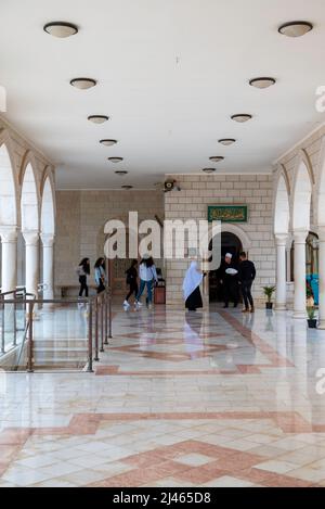 Israël, la basse Galilée. Nabi Shueib, Jethro's tomb le site sacré des Druzes Banque D'Images