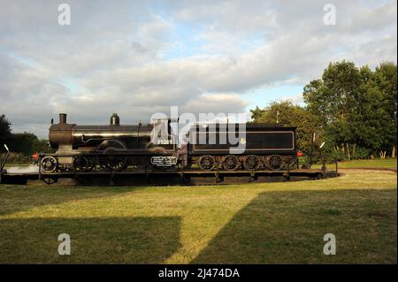 '30120' (fonctionnant comme '30289') sur la plaque tournante au centre ferroviaire de Didcot. Banque D'Images