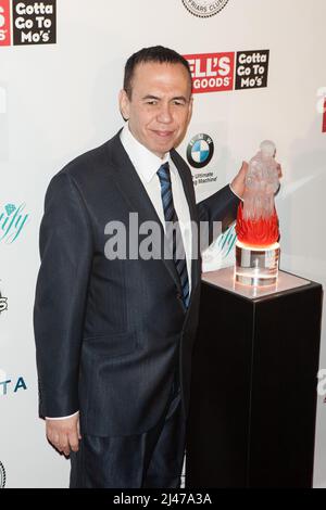 **PHOTO DE FICHIER** Gilbert Gottfried est décédé. NEW YORK, NY - 30 JANVIER : Gilbert Gottfried assiste au Friars Club Roast Honoring Boomer Esiason à Waldorf Astoria le mercredi 30 janvier 2014 à New York. Crédit : Corredor99/MediaPunch Banque D'Images