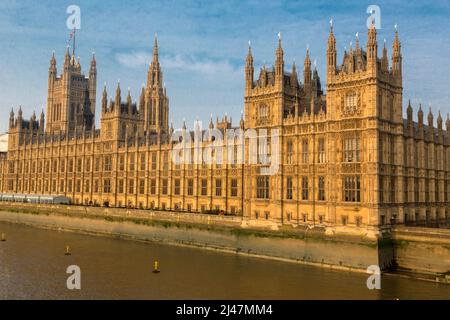 Royaume-uni, Angleterre, Londres. Palais de Westminster, le Parlement, communes.