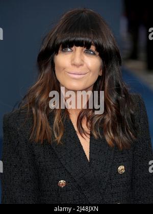 12 avril 2022 - Londres, Angleterre, Royaume-Uni - Claudia Winkleman participe à la première du film de l'opération mincemeat au Royaume-Uni, Curzon Mayfair Banque D'Images