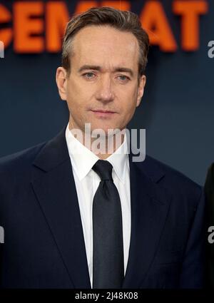 12 avril 2022 - Londres, Angleterre, Royaume-Uni - Matthew MacFadyen participant à la première du film de l'opération mincemeat au Royaume-Uni, Curzon Mayfair Banque D'Images