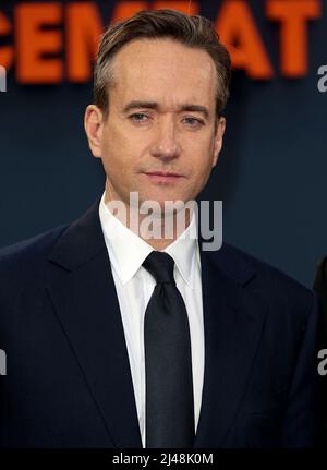 12 avril 2022 - Londres, Angleterre, Royaume-Uni - Matthew MacFadyen participant à la première du film de l'opération mincemeat au Royaume-Uni, Curzon Mayfair Banque D'Images