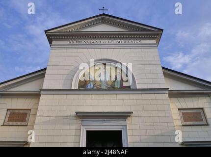 SS Nazario et Celso église à Paderno Dugnano, Lombardie, Italie Banque D'Images