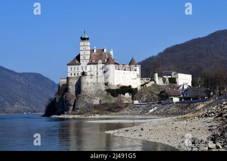 Autriche, monastère de Servite Schoenbuehel, site classé au patrimoine mondial de l'UNESCO de la vallée du Danube Banque D'Images