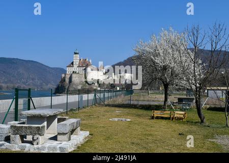 Autriche, monastère de Servite Schoenbuehel, site classé au patrimoine mondial de l'UNESCO de la vallée du Danube Banque D'Images