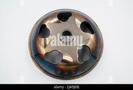 Pièces de fonction de moto embrayage couvercle de l'embrayage de scooter disque d'embrayage, pour les scooters italiens Banque D'Images