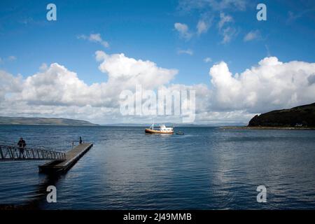 Coillemore point Loch Ranza Isle of Arran North Ayrshire Scotland Banque D'Images