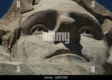 Parc national de Mount Rushmore, Dakota du Sud Banque D'Images