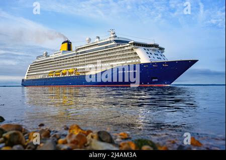 Spirit of Adventure est un bateau de croisière britannique exploité par Saga Cruises - août 2021. Banque D'Images