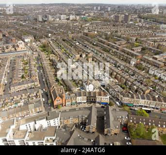 Harrow Road, West Kilburn, Londres, Angleterre Banque D'Images