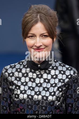 Kelly Macdonald participe à la première britannique de l'opération mincemeat au Curzon Mayfair le 12 avril 2022 à Londres, en Angleterre. Banque D'Images