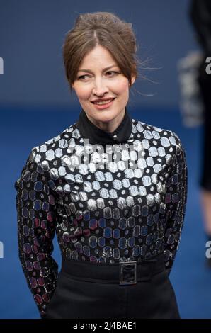 Kelly Macdonald participe à la première britannique de l'opération mincemeat au Curzon Mayfair le 12 avril 2022 à Londres, en Angleterre. Banque D'Images