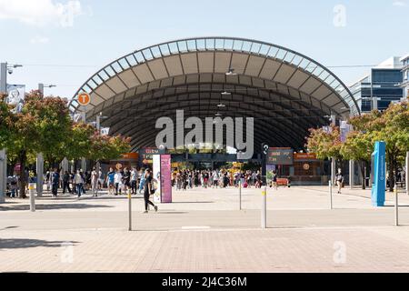 Images Images Photos Illustrations Vecteurs Video Olympic Park train Station, Sydney, Australie Banque D'Images