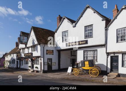 Le George Hotel Dorchester sur thames Oxfordshire. Banque D'Images