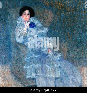 Gustav Klimt - Portrait de Marie Henneberg - c1902 Banque D'Images