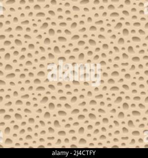 Structure spongieuse osseuse, structure osseuse vecteur sans couture. Os spongieux, médecine illustration spongieuse Illustration de Vecteur